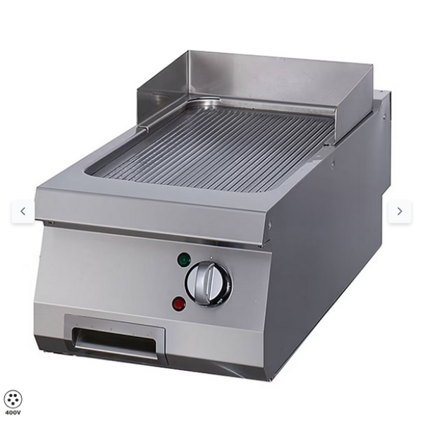  Βαρέως τύπου σχάρα Grooved Chrome - Ηλεκτρική - Μονή μονάδα - 70cm Deep